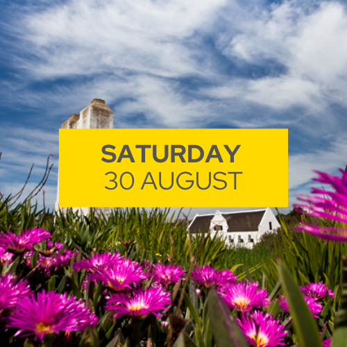 Groote Post Flower Drive - Saturday, 30 Aug. - 10:00